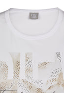 Coral Garden Front Print T-Shirt - White