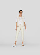 Coral Garden Front Print T-Shirt - White