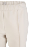 Sunny Side Pull On Trousers - Pearl Grey