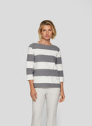 Sunny Side Stripe T-Shirt - Flanell