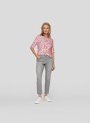 Sunny Side Print T-Shirt - Tangerine