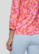 Sunny Side All Over Print T-Shirt - Tangerine