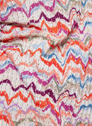 Print Dress - Tangerine