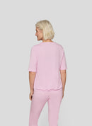 Powder Rose Plain T-Shirt - Almond Blossom