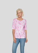 Powder Rose Tee - Almond Blossom
