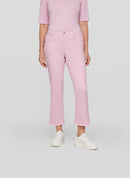 Powder Rose Cropped Jean - Almond Blossom
