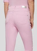 Powder Rose Cropped Jean - Almond Blossom