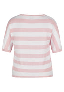 Powder Rose Striped Jumper - Almond Blossom
