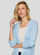 Coral Garden Cardigan - Pastel Blue