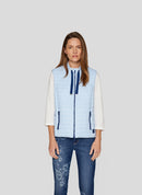 Denim Love Gilet - Pastel Blue