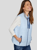Denim Love Gilet - Pastel Blue