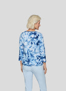 Denim Love Print T-Shirt - Dark Jeans