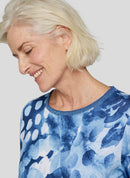 Denim Love Print T-Shirt - Dark Jeans