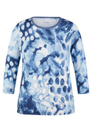Denim Love Print T-Shirt - Dark Jeans