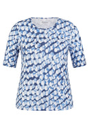 Denim Love Print T-Shirt - Dark Jeans