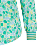 Flow Motion All Over Print Blouse - Emerald