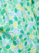 Flow Motion All Over Print Blouse - Emerald