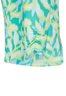 Flow Motion Print T-Shirt - Emerald