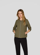 Zip Cardigan - Eucalyptus