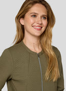 Zip Cardigan - Eucalyptus