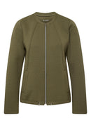 Zip Cardigan - Eucalyptus