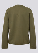 Zip Cardigan - Eucalyptus