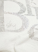 Denim Love Blue Print T-Shirt - Natural