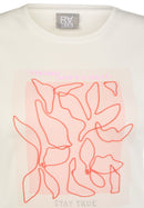 Sunny Side Front Print T-Shirt - Natural