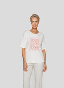 Sunny Side Front Print T-Shirt - Natural