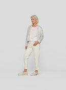 Coral Garden Palm Print T-Shirt - Natural