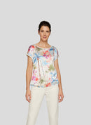 Coral Garden Print T-Shirt - Ivory
