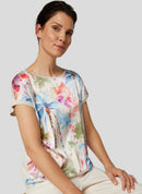 Coral Garden Print T-Shirt - Ivory
