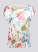 Coral Garden Print T-Shirt - Ivory