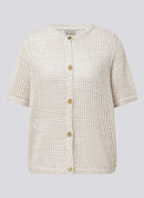 Coral Garden Mesh Cardigan - Ivory