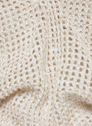 Coral Garden Mesh Cardigan - Ivory