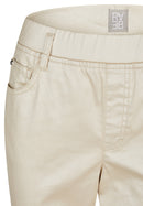 Coral Garden Crop Jeans - Ivory