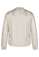 Rabe Coral Garden Zipped Sweatshirt - Ivory