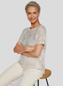 Coral Garden Print T-Shirt - Ivory