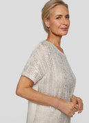 Coral Garden Print T-Shirt - Ivory