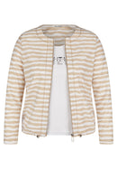 Coral Garden Striped Twinset - Ginger