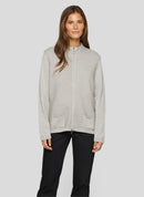Purple Clouds Cardigan - Silver