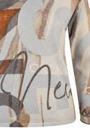 Cozy & Cool Print Jumper - Silver