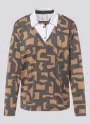 Cozy & Cool 2 in 1 Top - Granite