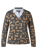 Cozy & Cool 2 in 1 Top - Granite