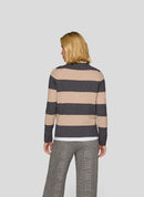 Cozy & Cool Stripe Jumper - Granite