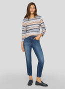 Cozy & Cool Stripe T-Shirt - Flanell