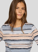 Cozy & Cool Stripe T-Shirt - Flanell