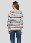 Cozy & Cool Stripe T-Shirt - Flanell