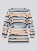 Cozy & Cool Stripe T-Shirt - Flanell