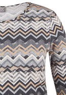 Cozy & Cool Print T-Shirt - Flanell